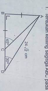 A, b, c sisi : Tentukan Keliling Segitiga Abc Pada Gambar Berikut Brainly Co Id
