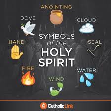 Infographic The Symbols Of The Holy Spirit Catholic Link Holy Spirit Prayer Holy Spirit Quotes Holy Spirit