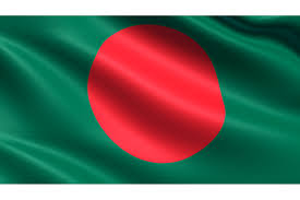 It consists of a red dot on top of a dark green banner. Bangladesh Flag Waving Fabric Texture Graphic By Bourjart 20 Creative Fabrica