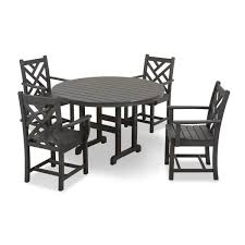 Chippendale 5 Piece Dining Set Outdoor Tables And Chairs Patio Dining Set Dining Set