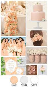 Peach And Silver Wedding Inspiration By Anton Digital Designs Weddinginspiration Wedd Peach Wedding Theme Peach Wedding Decorations Champagne Wedding Colors