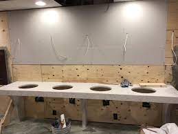 Find the perfect vanity or cabinets for your home. Bathroom Vanity Commercial Vanstop Contracting Kitchen Cabinets Cabinets And Countertops
