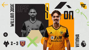 @vitorscb, @seca_6 o resultado não foi o melhor mas a época foi extraordinária! Wolves On Twitter 72 Wol 2 3 Whu Vitinha Replaces Willian Jose Wolwhu