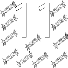 The best thing about these donut coloring pages is that you can be super creative with them! Easy Number 11 Coloring Pages Printable Free