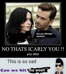 48 michael jackson memes ranked in order of popularity and relevancy. Are You Michael Jackson No Thats Icarly You You Idiot This Is So Sad Can We Hit E Woah Meme Video Gifs Woe Meme Michael Meme Jackson Meme Icarly