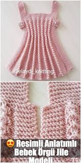 dargestelltes erzahltes baby strickendes gilet modell anlatimli orguler anlatimli babystrickendes d baby stricken stricken fur kinder stricken bilder