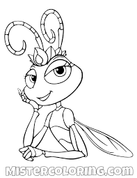 Atta standing with crossed arms pdf link. List Of Bugs Life Coloring Pages