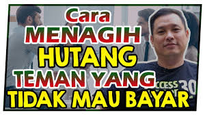 Karenanya, dalam kesempatan ini walisembilan.com akan mengajarkan tata cara sholat hajat khusus bayar hutang. Cara Menagih Hutang Kepada Teman Yang Tidak Mau Bayar Youtube