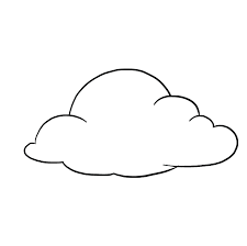 The quickest way to add color to this type of drawing might be with paints or a thick marker. How To Draw Clouds Step 6 In 2021 Cloud Drawing Easy Doodles Drawings Draw Clouds