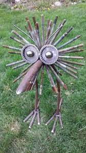 How To Make Scrap Metal Art Scrapmetalart Metal Art Projects Scrap Metal Art Metal Yard Art
