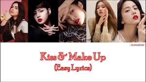 In the 1980s and 1990s, many artists published the lyrics to all of the songs on an album in the liner notes of the cassette tape or cd. Kiss And Make Up Lyrics Easy