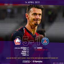 In 0 (0.00%) matches played at home was total goals (team and opponent) over 1.5 goals. Squawka Football On Twitter Only Two Teams Have Beaten Psg In Ligue 1 This Season Lyon 2 1 Psg Lille 5 1 Psg Taking The Ls From The Ls