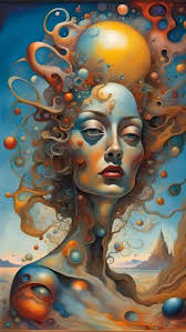 an abstract portrait of her subconsci..."