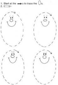 Tracing And Coloring Oval Shapes Preschool Preschool Kids Crafts Kindergarten Coloring Pages