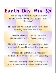Earth day these sites help make students aware of the risks of neglecting the environment and of their responsibility for maintaining songs & poems: Earth Day Poem For Kids Earth Day Poems Poems Earth Day