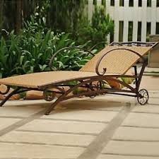 International Caravan Valencia Tan Wicker Metal Stationary Chaise Lounge Chair S With Woven Seat Lowes Com Wicker Chaise Lounge Patio Chaise Lounge Lounge Chair Outdoor