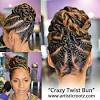 Flat Twist Twist With Curls
