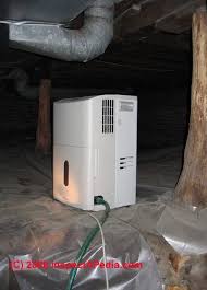 Dehumidifying A Crawl Space C Daniel Friedman Crawlspace Diy Crawlspace Dehumidifiers