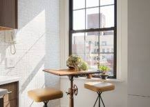 small kitchens with tiny breakfast zones