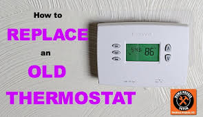 Do not overtighten if the does not show, the thermostat is set for adaptive intelligent recoverytm. How To Change Battery In Old Honeywell Thermostat