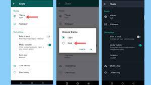 How To Enable Dark Mode On Whatsapp On Android And Iphone Dark Mode Whatsapp Dark Mode Wallpaper Chat