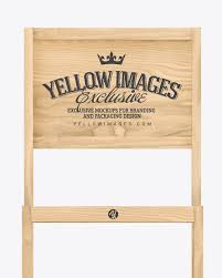 Download Wooden Display Stand Mockup In Object Mockups On Yellow Images Object Mockups PSD Mockup Templates