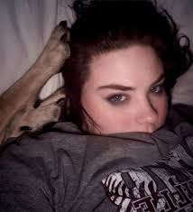 This bed ain't big enough for the two of us. 😅🐾