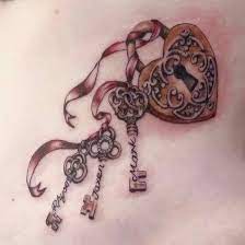 You also can select lots of matching options on thispage!. Locks With Childrens Names Tattoos For Daughters Mom Tattoos Tattoos For Kids