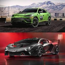 Lamborghini Unveiled Two High Performance Models Last Week The Urus St X Concept And The One Off Sc18 From Its S Performance Cars Lamborghini High Performance