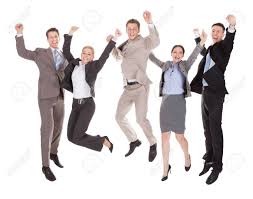 Full Length Of Excited Young Business People Jumping Over White Stock Photo Picture And Royalty Free Image Image 29532630 Select from premium people excited images of the highest quality. full length of excited young business people jumping over white