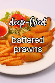 Deep Fried Prawns With Batter Recipe Cdkitchen Com Deep Fried Prawns Recipe Batter Recipe Recipes