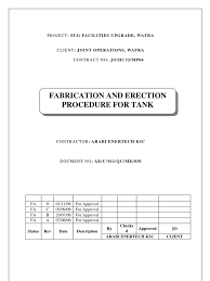 Tank ‒ storage tank design as per api 650 frangible joint storage tanks testing and analysis deep cycle battery hack?! Tank Erection Procedure Structural Steel Metal Fabrication