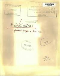 1973 Press Photo Edwin Collins, Rice University Football Player