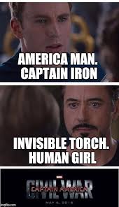 Iron Man Vs Captain America Memes Gifs Imgflip