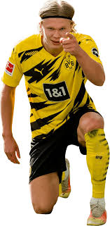 First player in bundesliga history to score five goals in his first two games. Erling Braut Haland Football Render 79329 Footyrenders