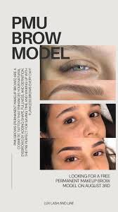 esthetician offering ombre brows and microblading services