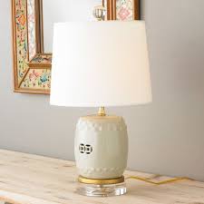 Porcelain Drum Mini Table Lamp Mini Table Lamps Unique Table Lamps Table Lamp