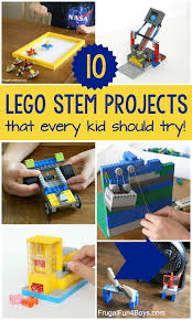 10 Lego Stem Projects That Every Kid Should Try Frugal Fun For Boys And Girls Lego Activities Lego Stem Activities Lego Projects