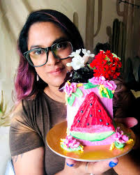 Anjuli Webster of Anjuli's Cake Reflections embraced baking and decorating  as a creative outlet after experiencing some personal adversity. Head over  to our Instagram to read her story and find out where