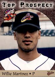 1998 Eastern League Top Prospects Multi-Ad #17 Willie Martinez Venezuela VZ  Card