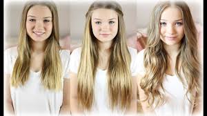 Unsere bonding extensions sind so ausgereift, dass eine verbindung das eigenhaar schont und respektiert. Extensions Haare Verstecken Frisuren How To Locahair Youtube
