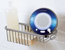 Brookstone Waterproof Floating Bluetooth Speaker Waterproof Bluetooth Speaker Waterproof Bluetooth Speaker Showers Shower Bluetooth Speaker