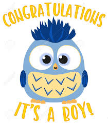 Check spelling or type a new query. Congratulations It S A Boy Colorful Poster Cute Baby Boy Owl Royalty Free Cliparts Vectors And Stock Illustration Image 93226529