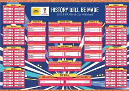 Maybe you would like to learn more about one of these? World Cup Wallchart Download Yours For Russia 2018 Bbc Sport