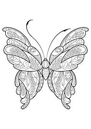 Encourage your child's imagination skills with these beautiful butterfly coloring pages printable, which depict them in various shapes and sizes. This Adult Coloring Book With Beautiful Butterfly Pictures To Color Is Very Easy Butterfly Coloring Page Easy Coloring Pages Butterfly Pictures To Color