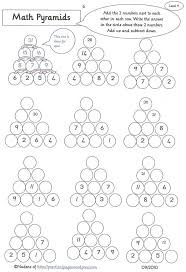 Free printables let students sharpen their math skills by solving simple problems in an engaging learning game called i have, who has? the right worksheets can make learning math fun for young students. Maths Pyramids For Mental Maths Practice Mental Math Math Practices Teaching Math