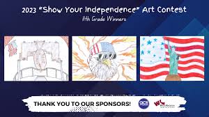 Winners of 2023 "Show Your Independence" Art Contest Announced