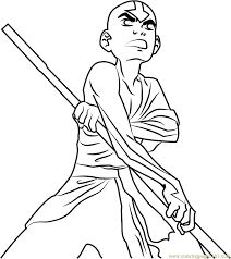 Get hold of these colouring sheets that are full of avatar the last airbender images and offer them to your kid. Angry Aang Coloring Page For Kids Free Avatar The Last Airbender Printable Coloring Pages Online For Kids Coloringpages101 Com Coloring Pages For Kids