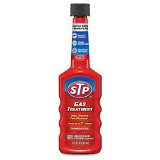 Follow the instructions on the bottle, but in the majority of cases you add the liquid to the fuel tank when it's full. Stp Gas Treatment 5 25 Fluid Ounces 18039 Fuel Additive Walmart Com Walmart Com