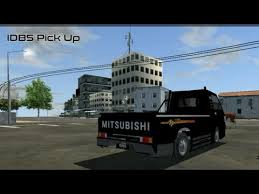 Download Idbs Pickup Simulator First Gameplay Free Livery L300 Youtube PSD Mockup Templates